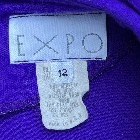 Vintage Long Sleeve Maxi Length Dress with Pockets - Picture 7 of 8